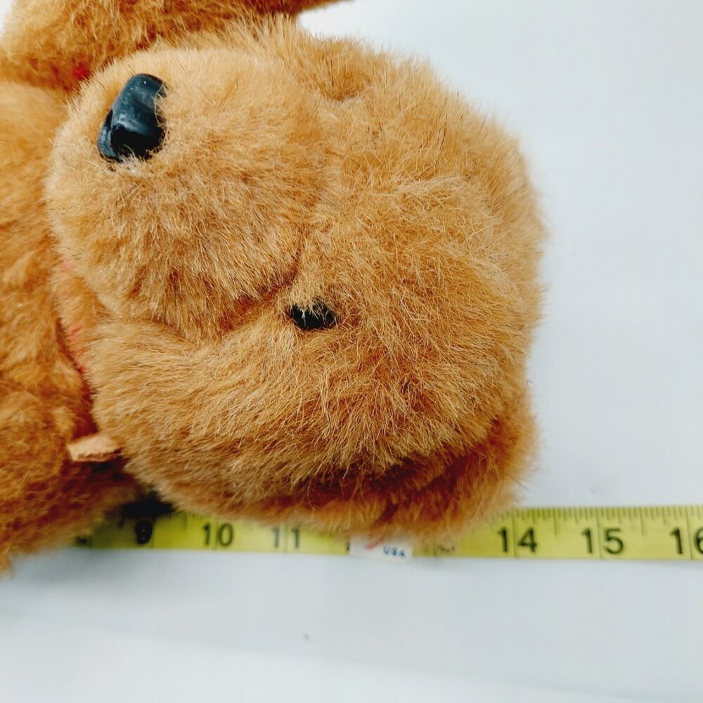 Bremen Bear Company Teddy Bear 14" Jointed Plush Stuffed With Red Collar  1978 - Picture 7 of 12